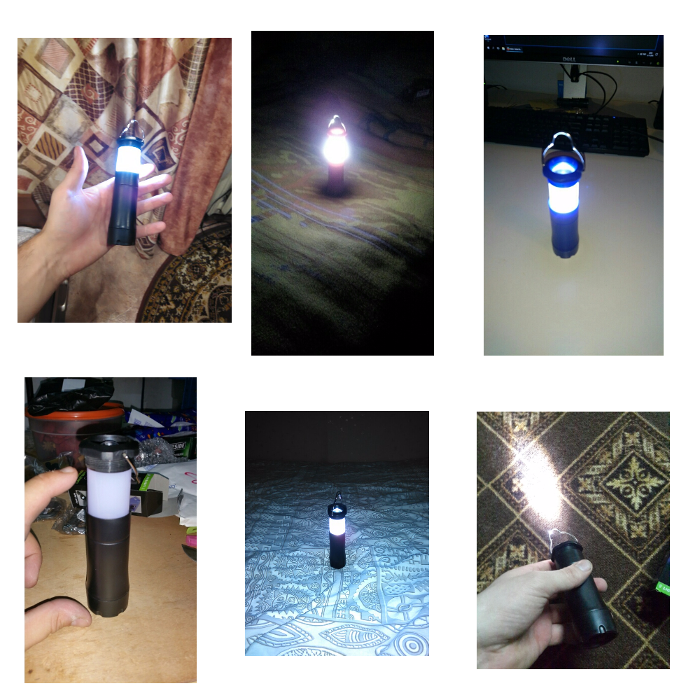 Outdoor/Camping Portable Retractable Mini LED Lamp