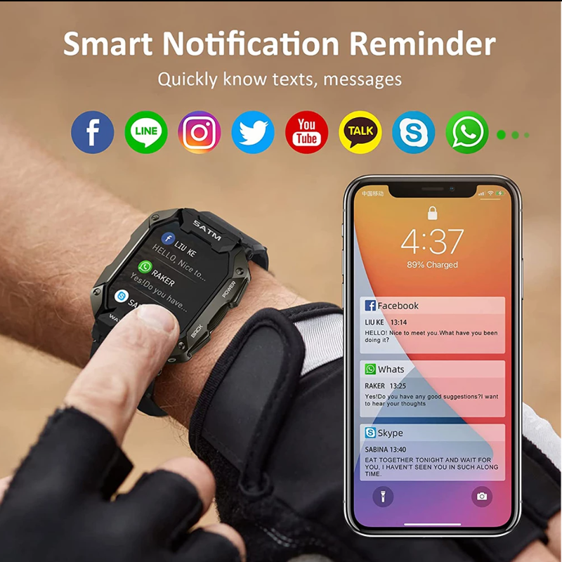 Multi-Function Smart Watch (C-series)