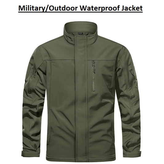 Military/Outdoor Waterproof Jacket (Without Hood)