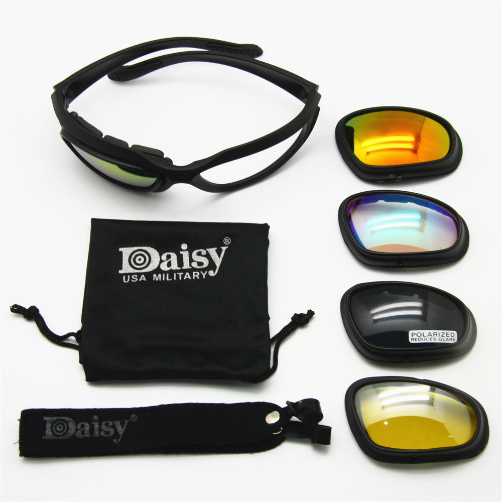Military/Outdoor Sunglasses with Lens Kit