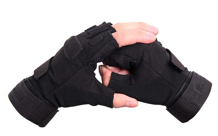 Military/Outdoor Men's Half Finger Tactical Glove