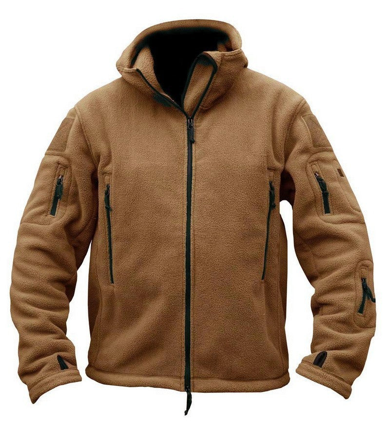 Military/Outdoor/Sports Men's Fleece Thermal Jacket