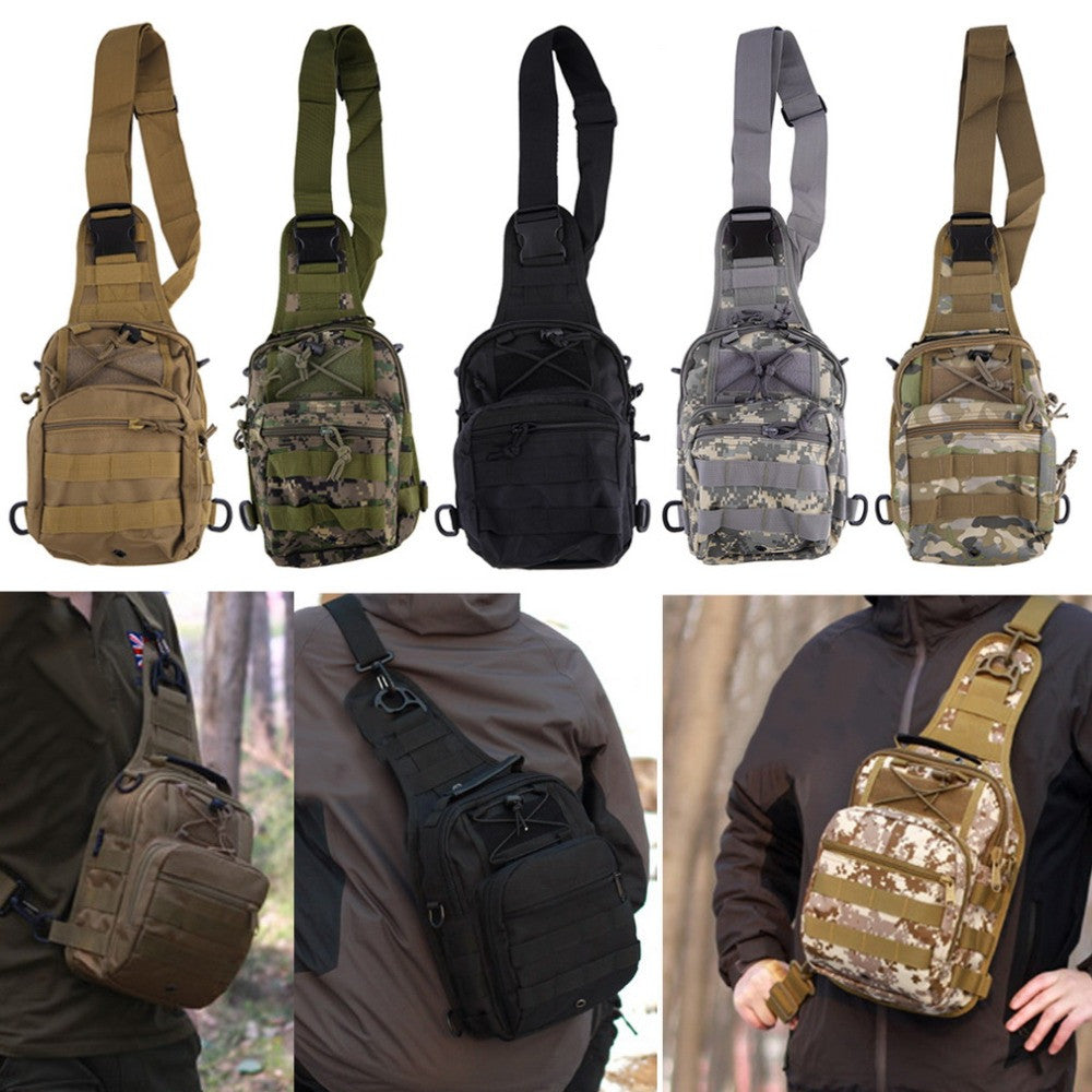 Military/Outdoor Theme Tactical Shoulder Slingbag