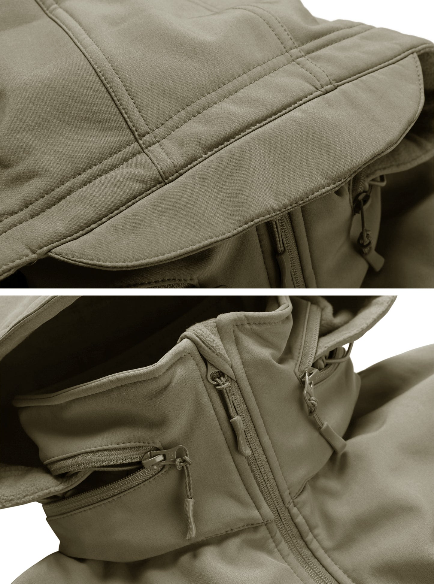 Military/Outdoor Waterproof Jacket (Detachable Hood)