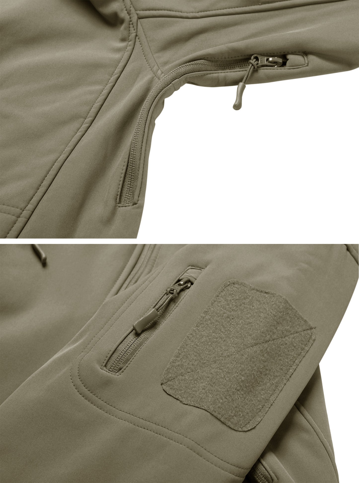 Military/Outdoor Waterproof Jacket (Detachable Hood)