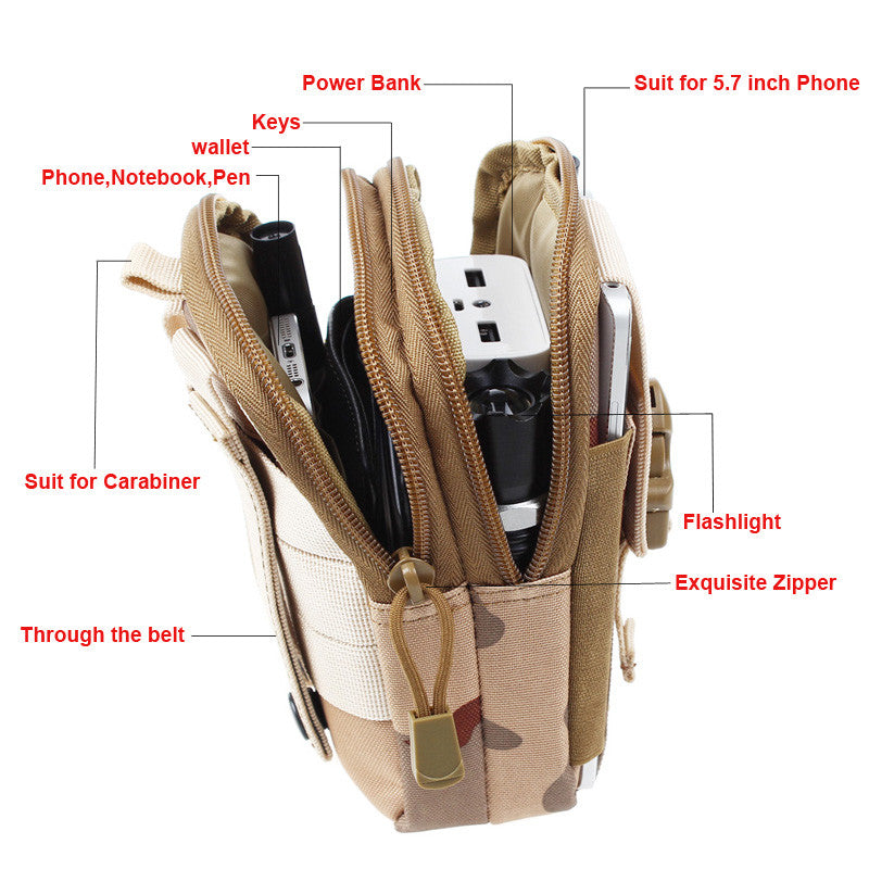 Military/Outdoor Multi Purpose Tactical Waist Pouch